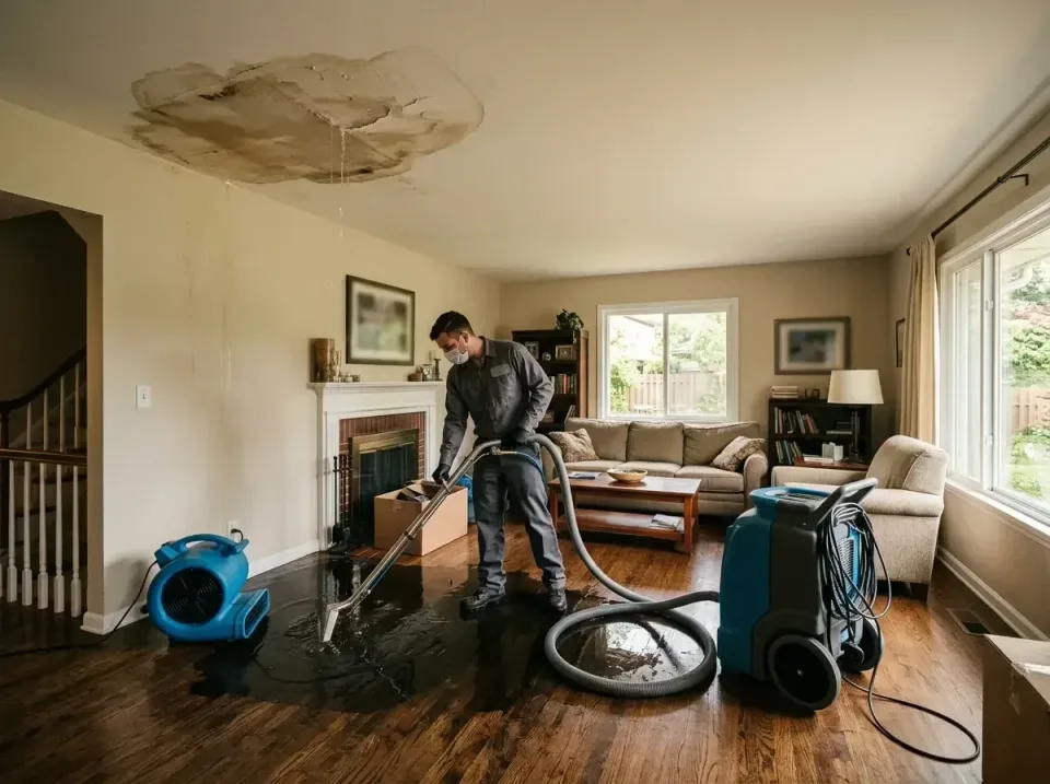 attic-pipe-burst-ceiling-drip-008 — frequently asked questions, Water Damage Restoration & Carpet Care in Alexander City, AL